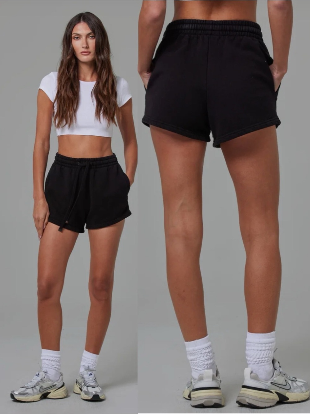 Talentless | Women’s Heavyweight Classic Shorts Pitch Black Large